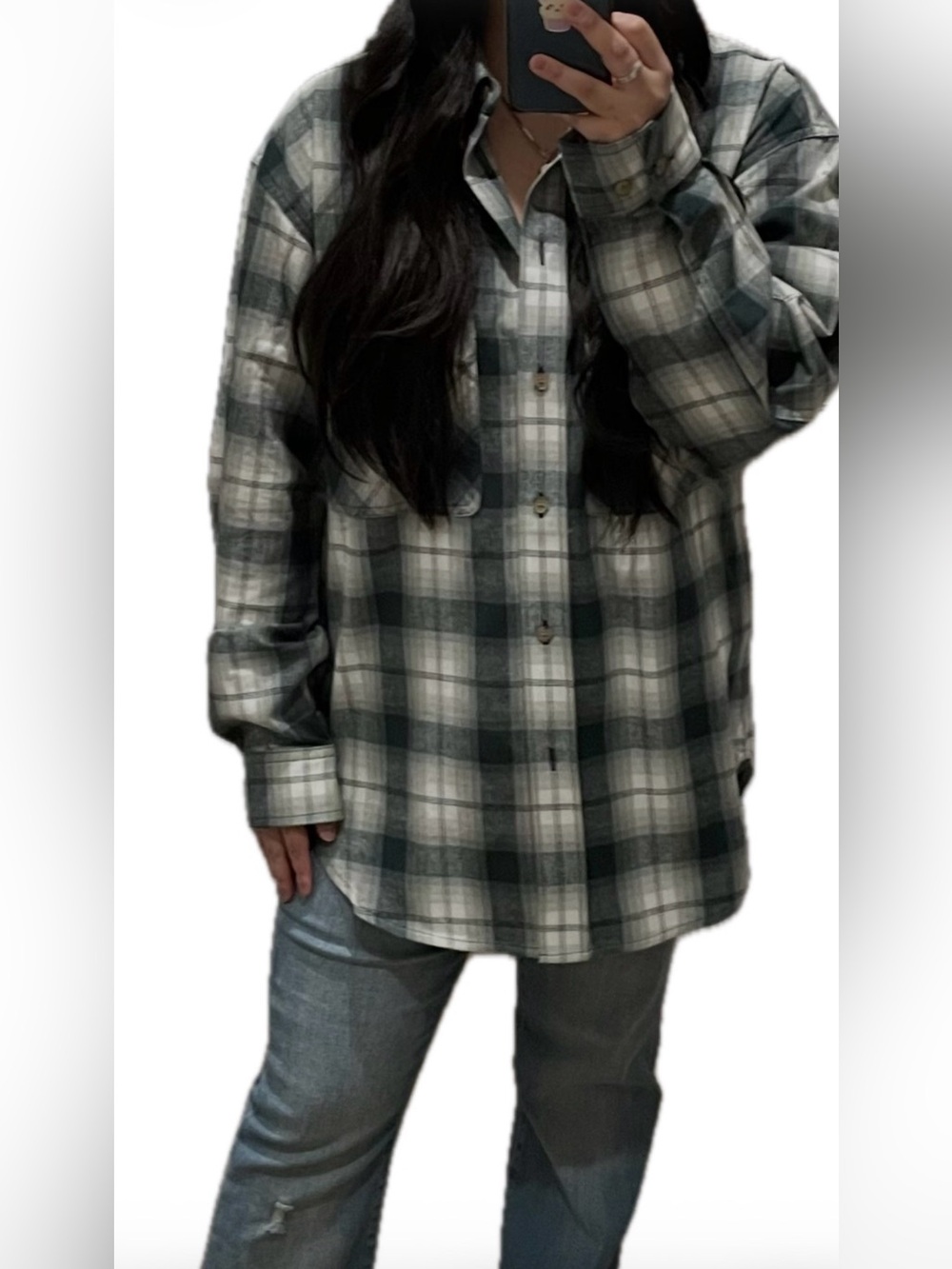 Aritzia Plaid Shirt